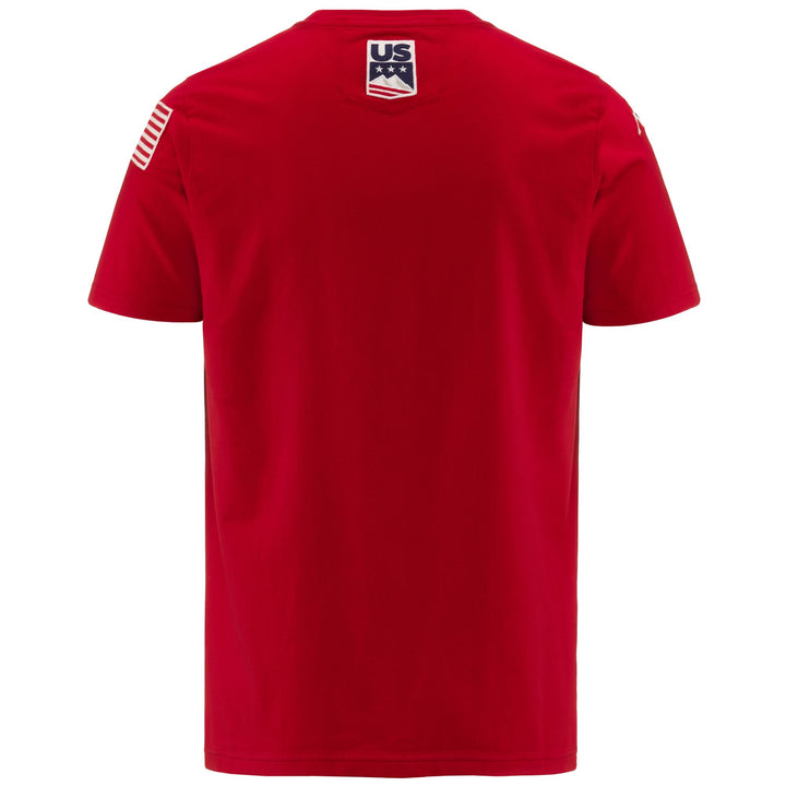 T-ShirtsTop Unisex AYBA2 SKUD US T-Shirt RED RACING Dressed Side (jpg Rgb)		