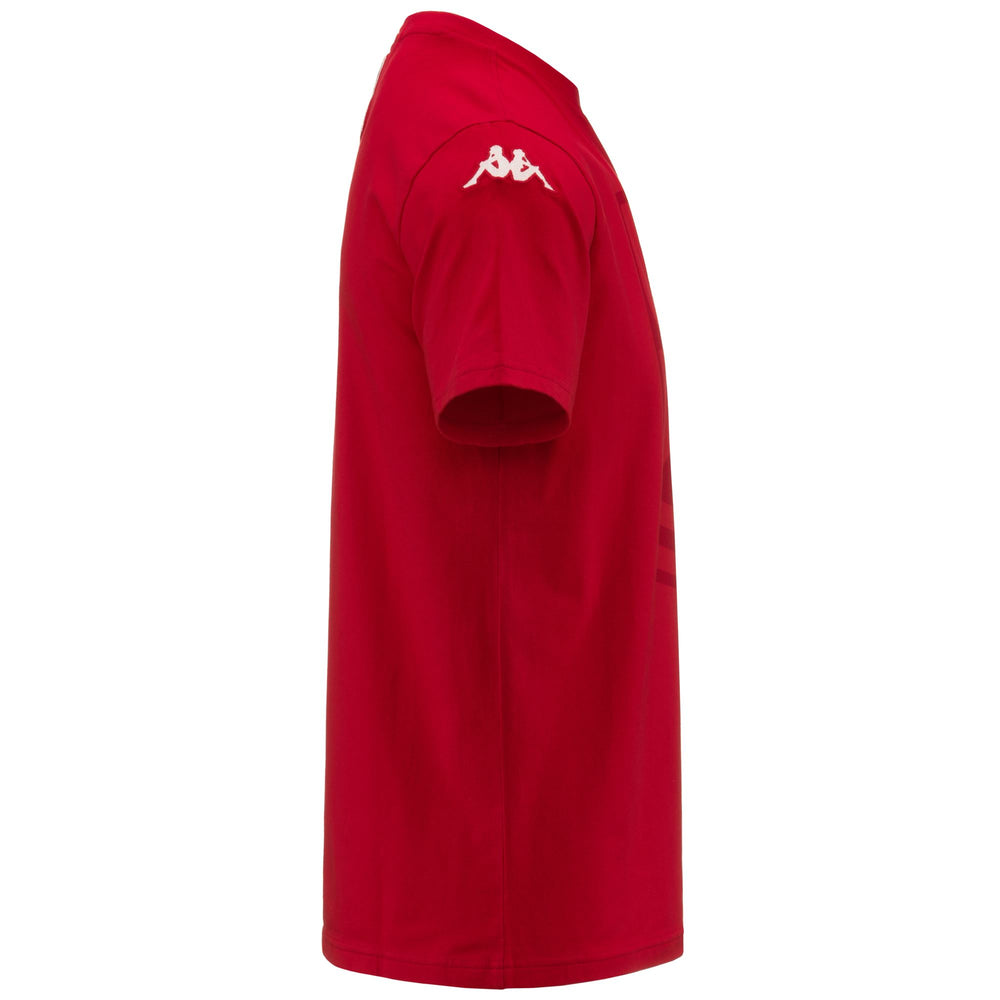 T-ShirtsTop Unisex AYBA2 SKUD US T-Shirt RED RACING Dressed Front (jpg Rgb)	