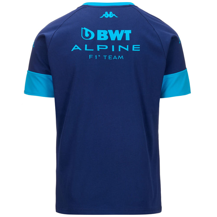 T-ShirtsTop Man SUPPORTER ADOBI ALPINE F1 T-Shirt BLUE TWILIGHT - BLUE DRESDEN Dressed Side (jpg Rgb)		