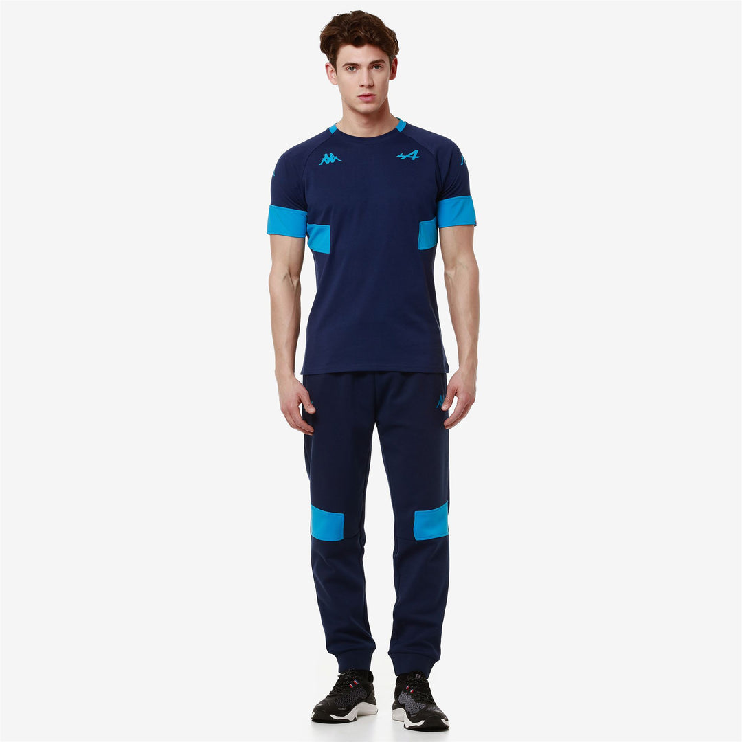 T-ShirtsTop Man SUPPORTER ADOBI ALPINE F1 T-Shirt BLUE TWILIGHT - BLUE DRESDEN Dressed Back (jpg Rgb)		