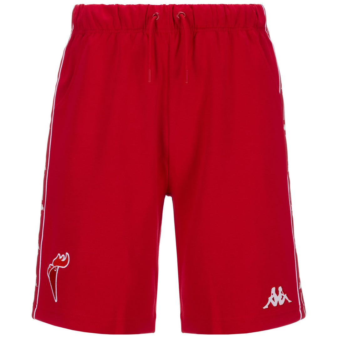 Shorts Man JPN ECRU BARI Overall RED-WHITE Photo (jpg Rgb)			
