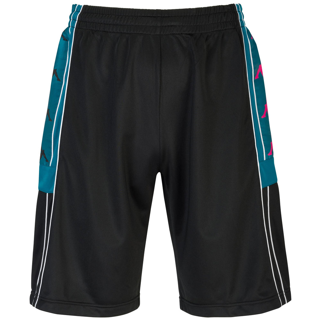 Shorts Man 222 BANDA 10 ARWELLO Sport  Shorts BLACK-OCEAN DK-RASPBERRY-WHITE Photo (jpg Rgb)			
