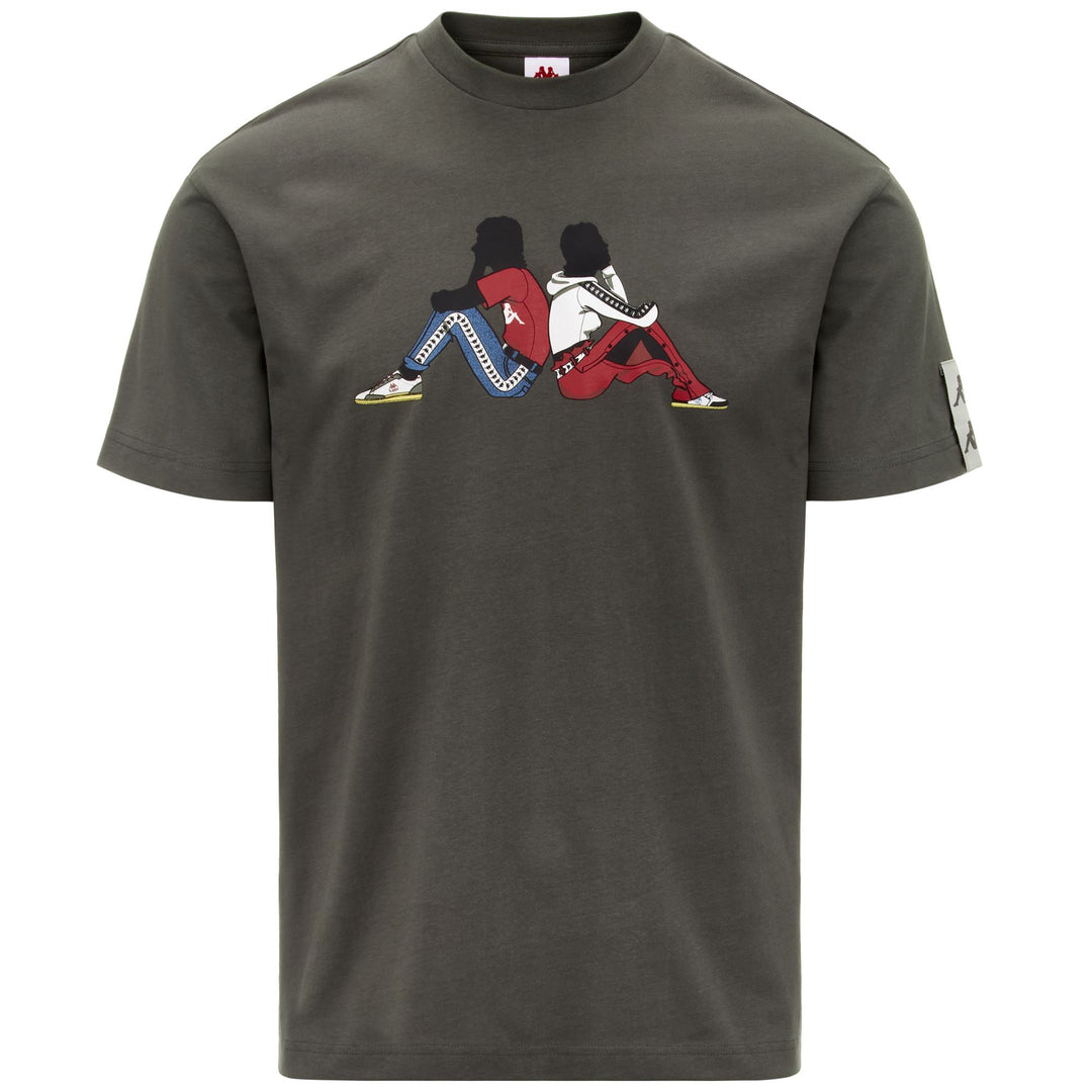 T-ShirtsTop Man 222 BANDA  POP T-Shirt GREY-BEIGE Photo (jpg Rgb)			