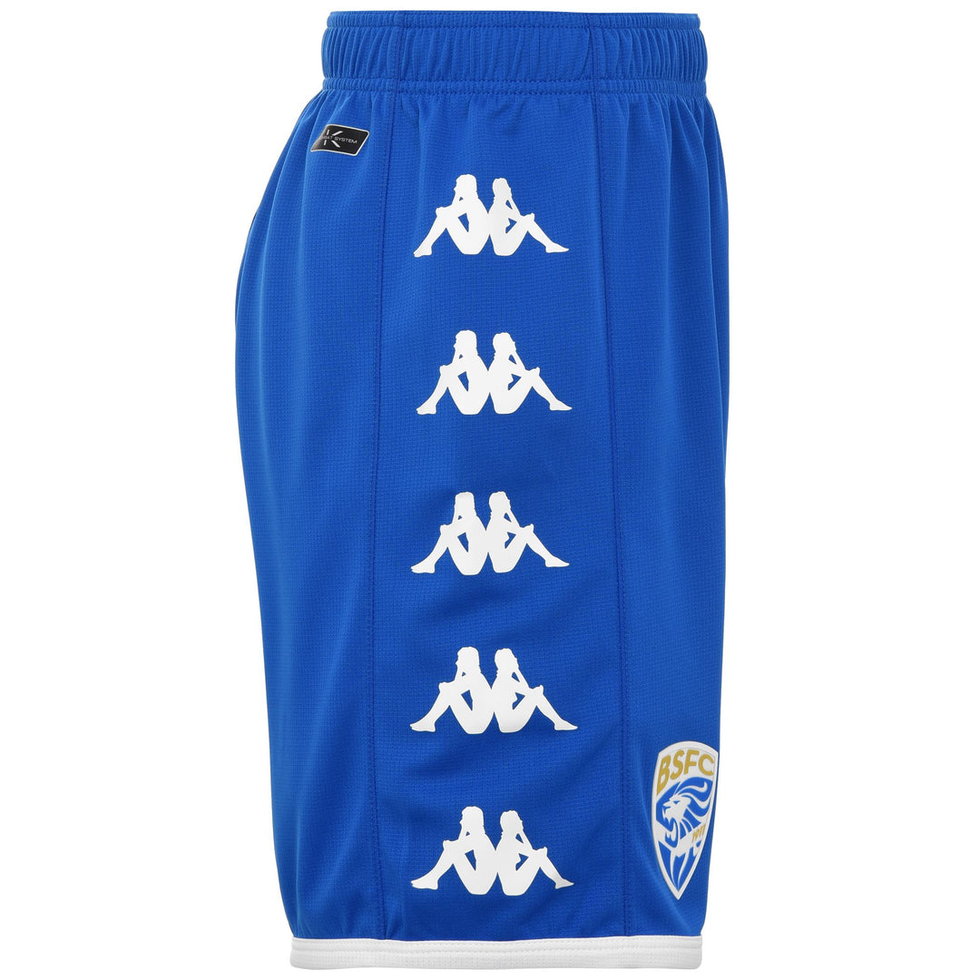 Shorts Man KOMBAT RYDER BRESCIA Sport  Shorts BLUE LT-WHITE Dressed Front (jpg Rgb)	