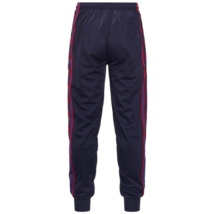 Pants Man 222 BANDA 10 FALENZ FIORENTINA Sport Trousers BLUE ASTRAL - VIOLET INDIGO - RED BLAZE Dressed Side (jpg Rgb)		