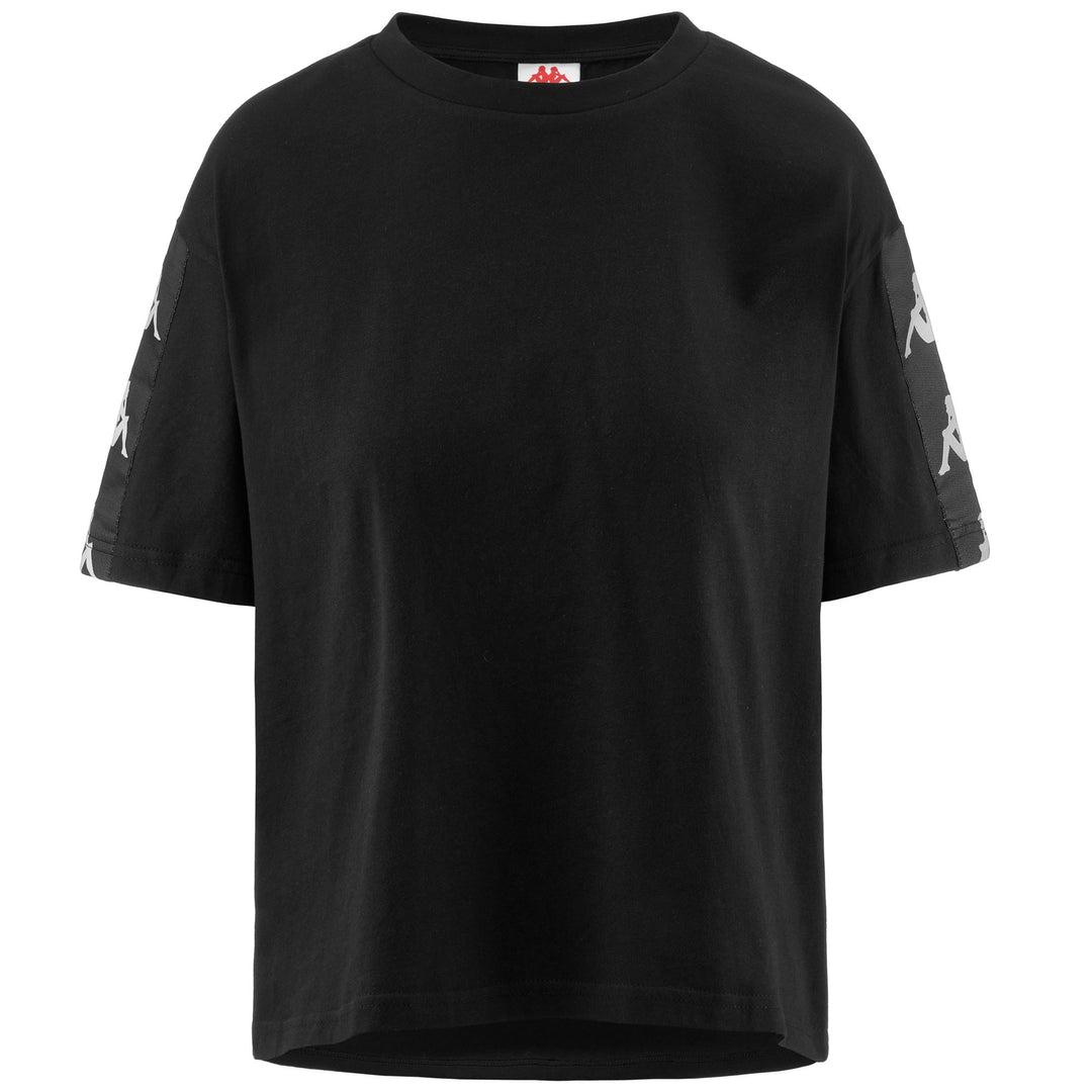 T-ShirtsTop Woman 222 BANDA 10 VANILLA T-Shirt BLACK-VIOLET LAVANDER-BEIGE NATURALE Photo (jpg Rgb)			