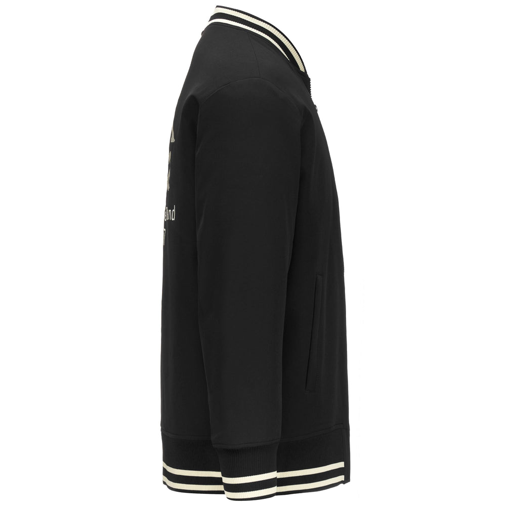 Jackets Man AUTHENTIC GOMIN Mid BLACK Dressed Front (jpg Rgb)	