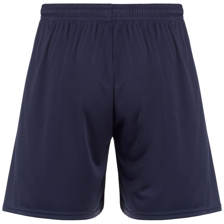 Shorts Man KAPPA4SOCCER BORGOC Sport  Shorts BLUE MARINE Dressed Side (jpg Rgb)		