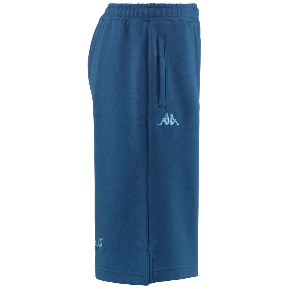 Shorts Man AUTHENTIC GABOX Sport  Shorts BLUE DEEP WATER Dressed Front (jpg Rgb)	