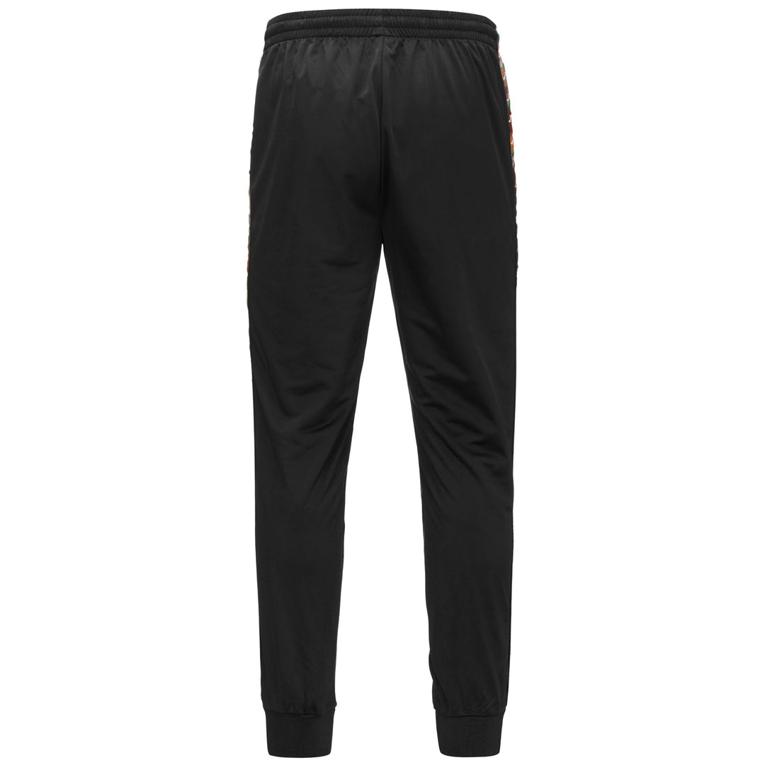 Pants Man 222 BANDA RASTORIA GRAPHIKTAPE Sport Trousers BLACK Dressed Side (jpg Rgb)		