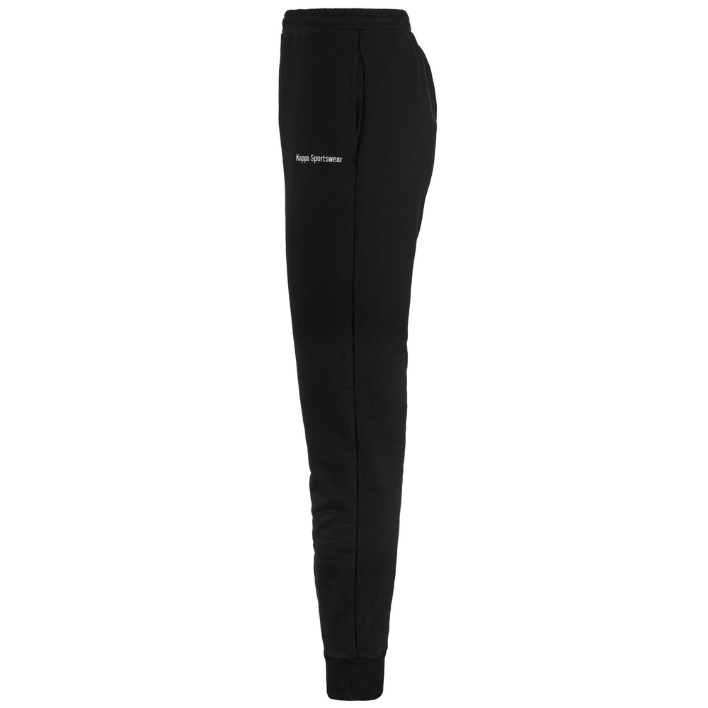 Pants Man AUTHENTIC VOLEN Sport Trousers BLACK-BEIGE NATURALE Dressed Front (jpg Rgb)	