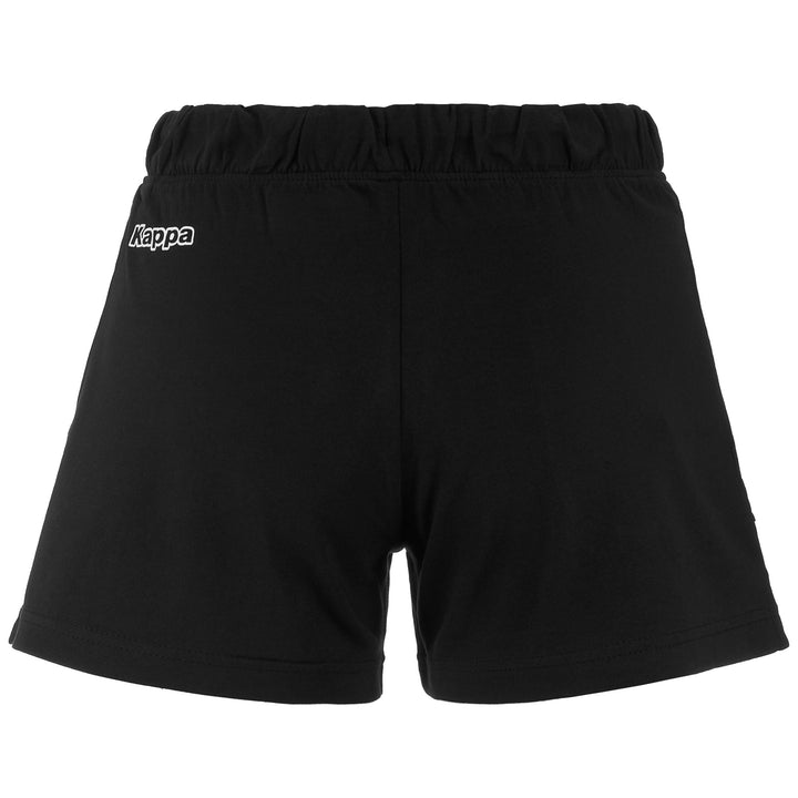 Shorts Woman LOGO  FEBER Sport  Shorts BLACK Dressed Side (jpg Rgb)		