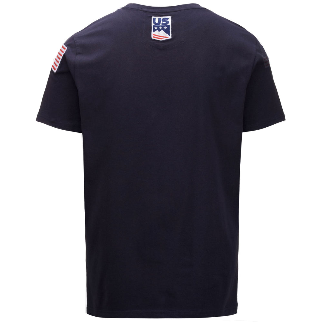 T-ShirtsTop Unisex AYBA2 USA US T-Shirt BLUE DK NAVY Dressed Side (jpg Rgb)		