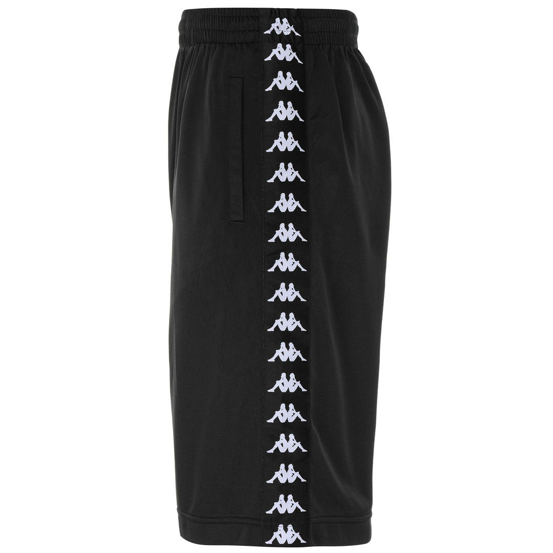 Shorts Man 222 BANDA FOLK GRAPHIK Sport  Shorts BLACK-WHITE GRAPHIK Dressed Side (jpg Rgb)		