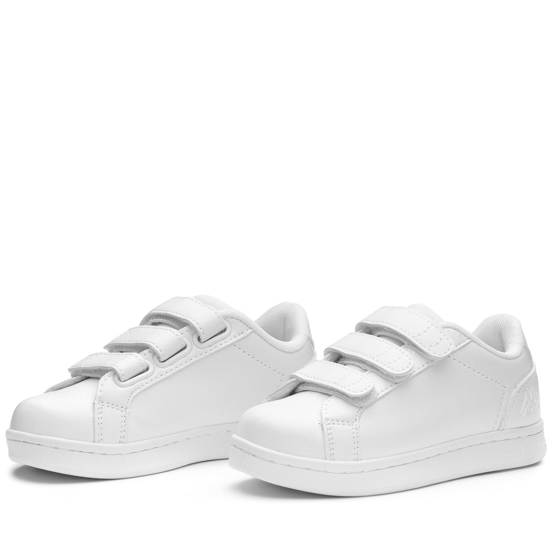 Sneakers Kid unisex LOGO GALTER 5 V KID Low Cut WHITE Detail (jpg Rgb)			