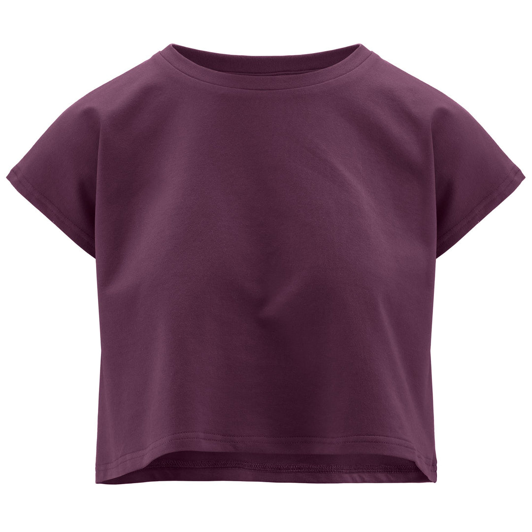 T-ShirtsTop Woman 222 BANDA 10 LAVARS T-Shirt VIOLET PURPLE-ORANGE BLAZING-BEIGE NATURALE Photo (jpg Rgb)			