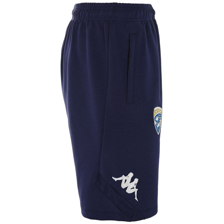 Shorts Man ALOZIP 6 BRESCIA Sport  Shorts BLUE DEPTHS Dressed Front (jpg Rgb)	