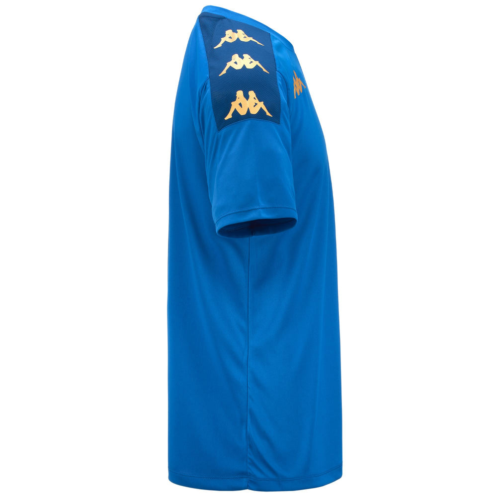 Active Jerseys Man KAPPA4FOOTBALL GIANTO Shirt BLUE SAPPHIRE-BLUE MD COBALT Dressed Front (jpg Rgb)	