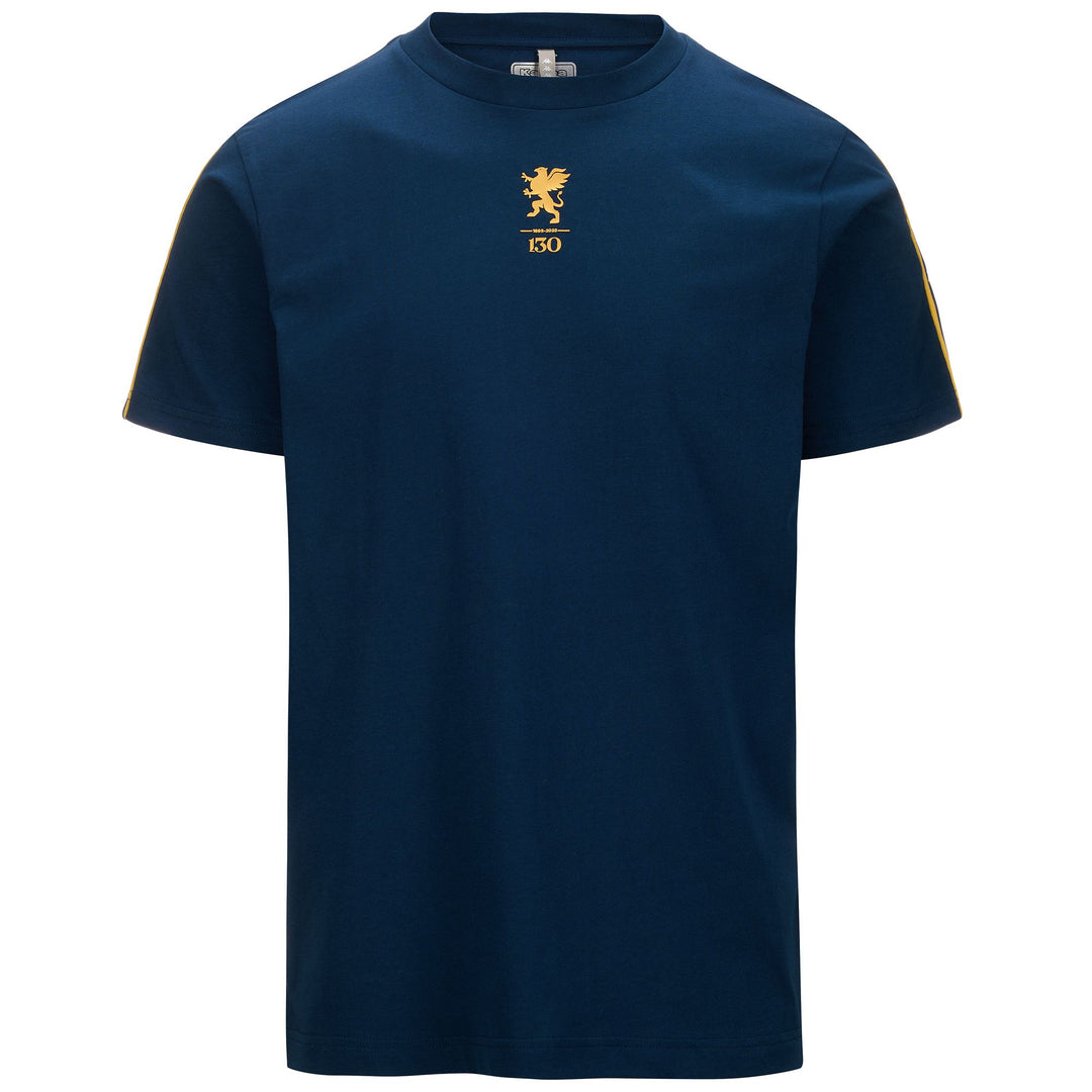 T-ShirtsTop Man JPN BARTAS GENOA T-Shirt BLUE DK-YELLOW GOLD RICH Photo (jpg Rgb)			