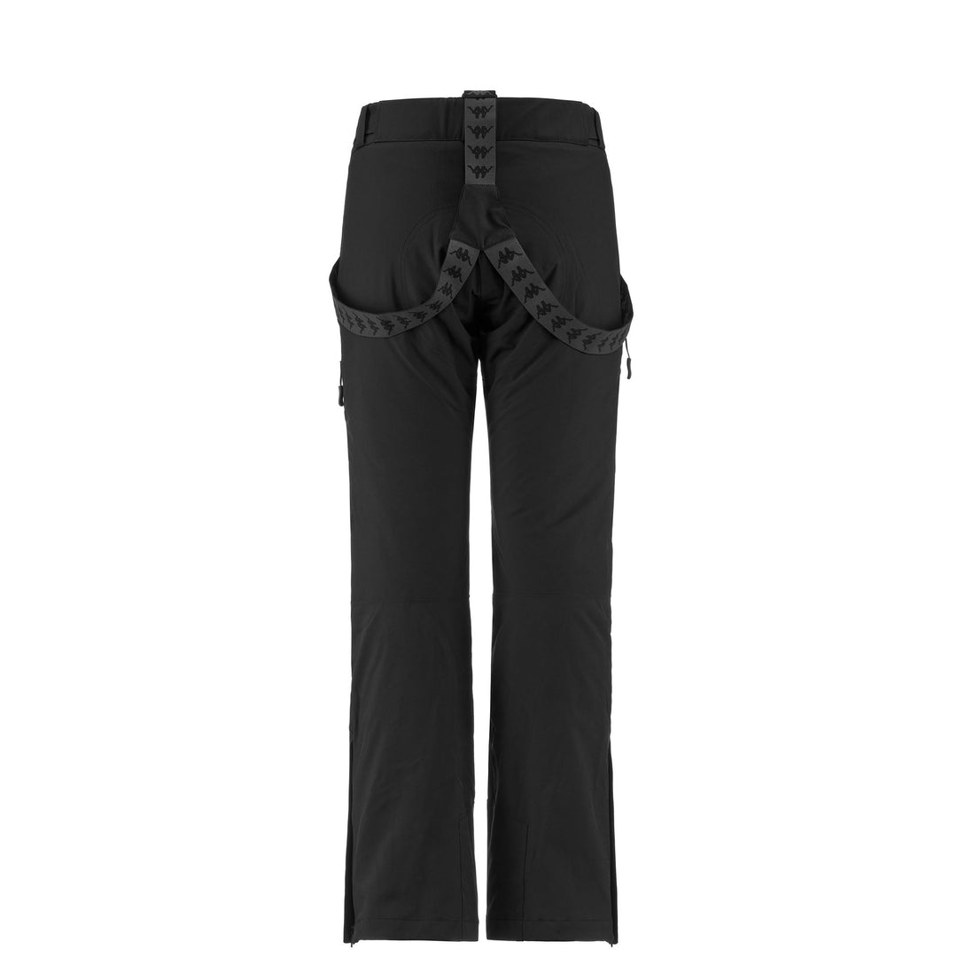 Pants Woman 6CENTO 634 Sport Trousers BLACK Dressed Front (jpg Rgb)	