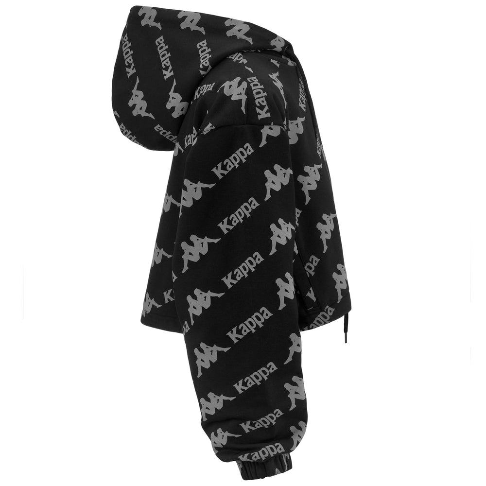 Fleece Woman AUTHENTIC TROPP Jumper BLACK Dressed Front (jpg Rgb)	