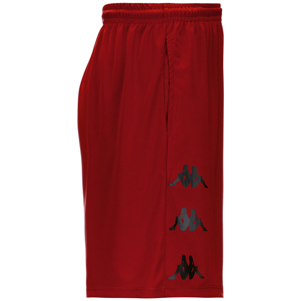 Shorts Man DORGOLIP Sport  Shorts RED CHINESE Dressed Front (jpg Rgb)	