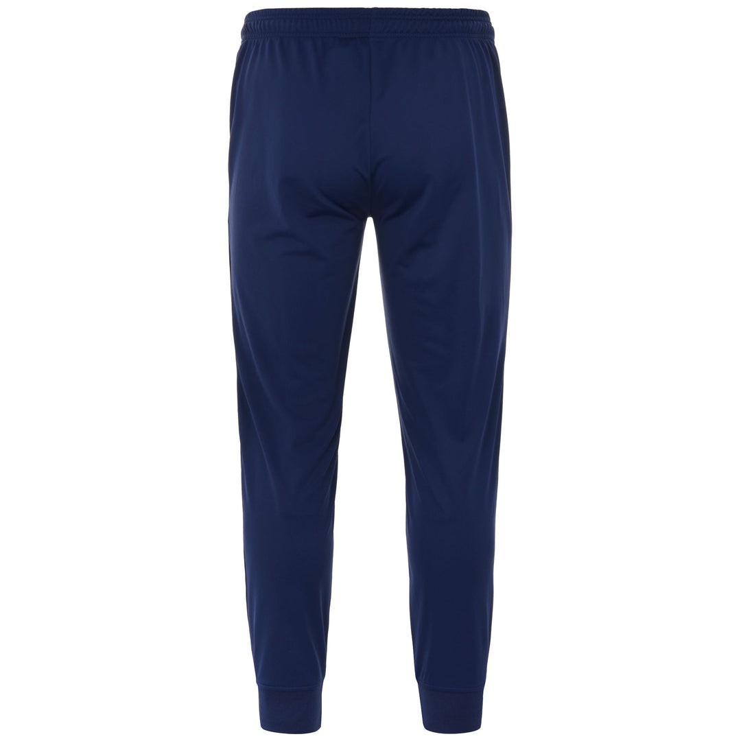 Pants Man KAPPA4FOOTBALL NABECOPAN Sport Trousers BLUE DEPTHS-AZURE Dressed Side (jpg Rgb)		