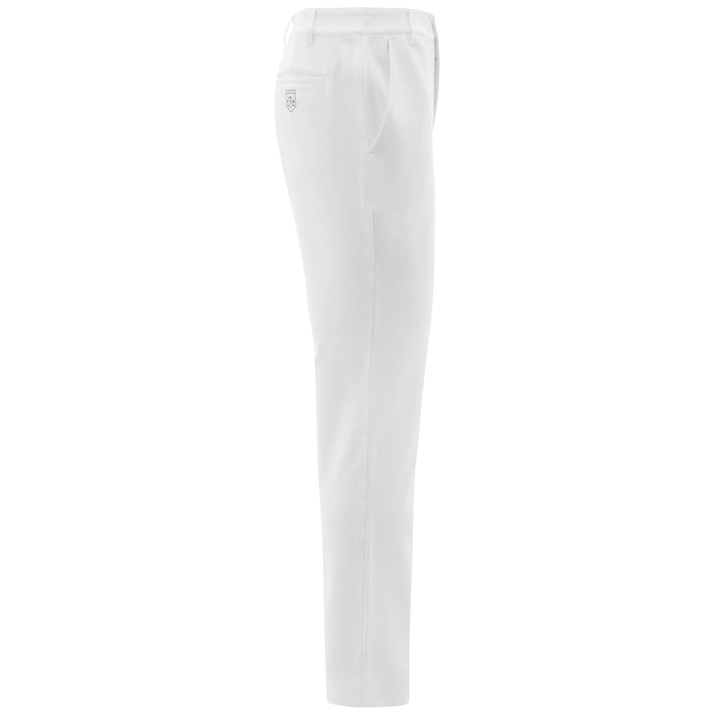 Pants Man SUVIR Sport Trousers WHITE Dressed Front (jpg Rgb)	