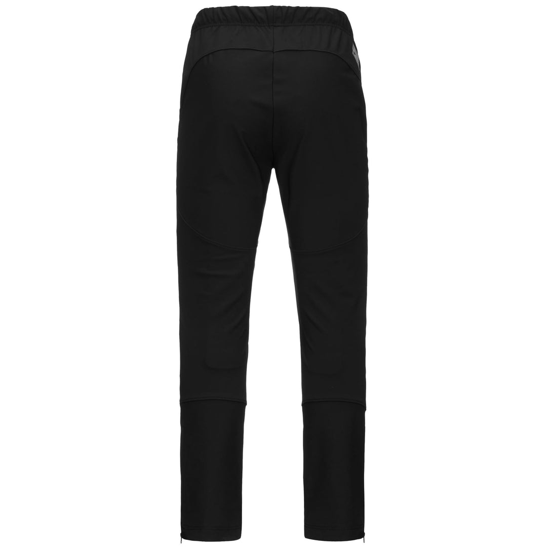 Pants Man 3CENTO   307 Sport Trousers BLACK PURE - BLACK Dressed Side (jpg Rgb)		