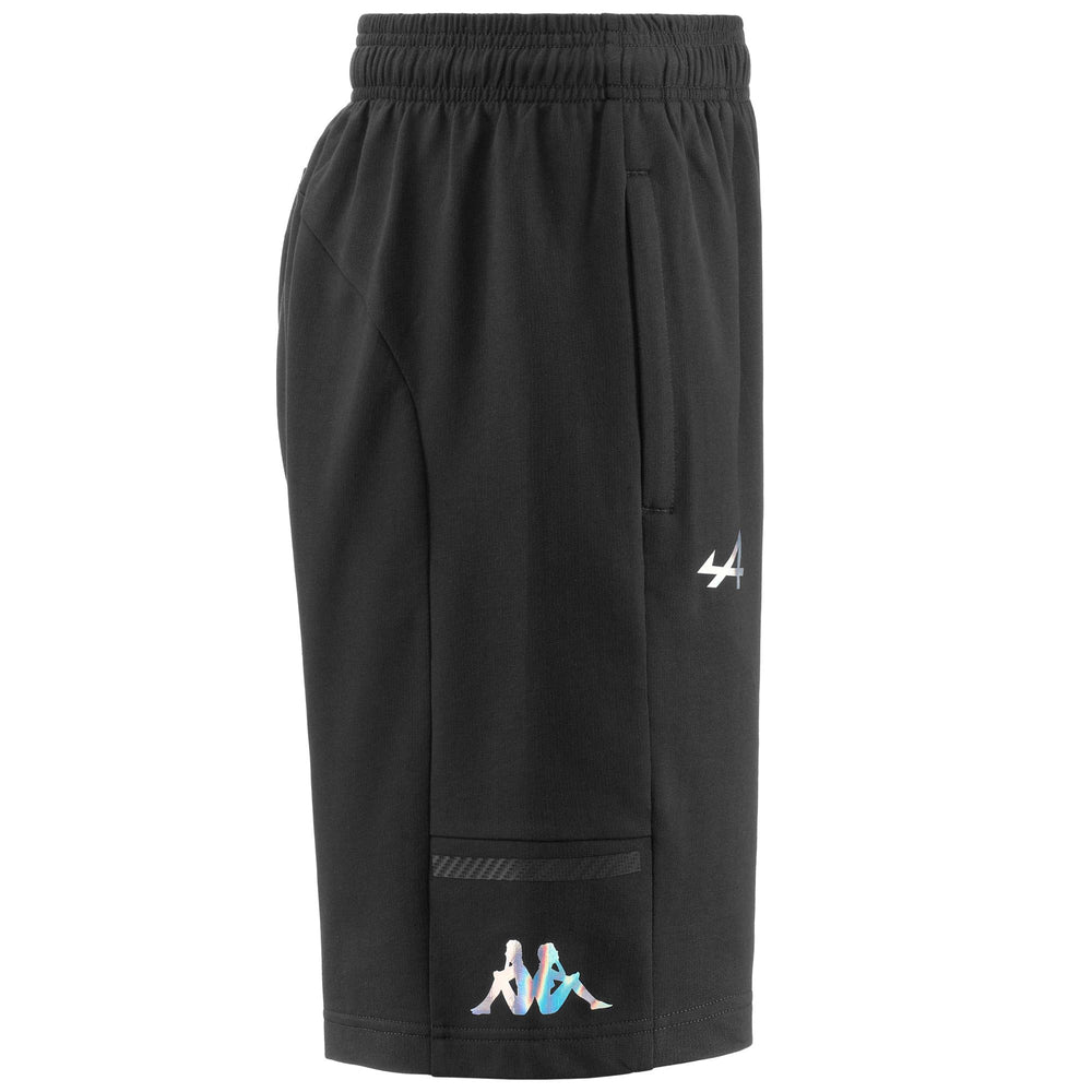 Shorts Man ALYZIP 4 ALPINE F1 Sport  Shorts GREY GRAPHITE Dressed Front (jpg Rgb)	