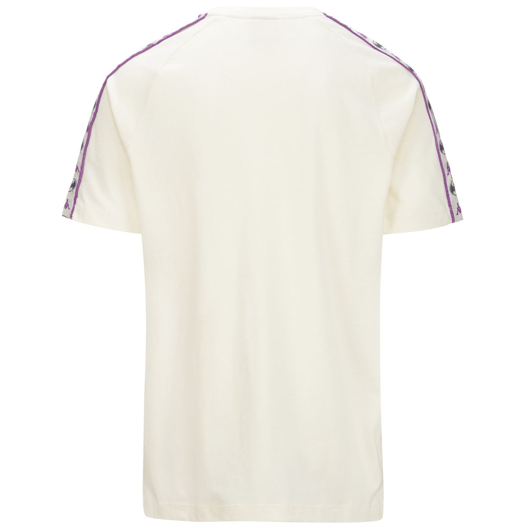 T-ShirtsTop Man AUTHENTIC ZANOBI WARNER BROS T-Shirt WHITE ANTIQUE Dressed Side (jpg Rgb)		