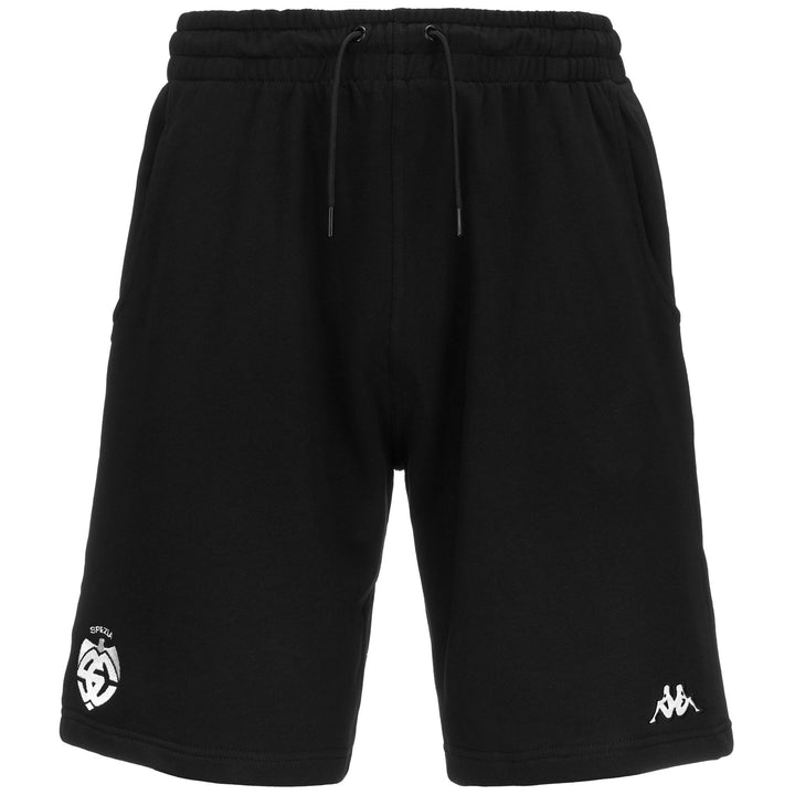 Shorts Man ALLOUCS SPEZIA Sport  Shorts BLACK-WHITE Photo (jpg Rgb)			