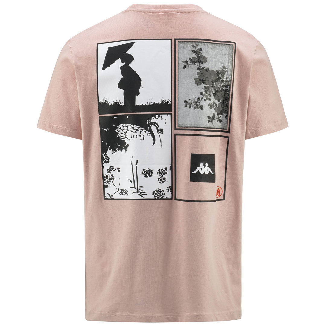 T-ShirtsTop Man AUTHENTIC JPN GLIFER T-Shirt PINK SKIN Dressed Side (jpg Rgb)		