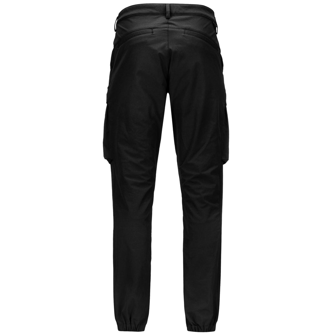 Pants Man 3CENTO 308 Sport Trousers BLACK PURE - BLACK Dressed Side (jpg Rgb)		