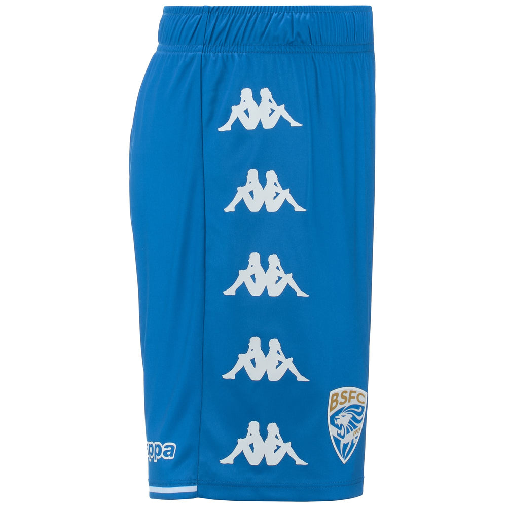 Shorts Man CURCHETA BRESCIA Sport  Shorts LT BLUE-WHITE Dressed Front (jpg Rgb)	