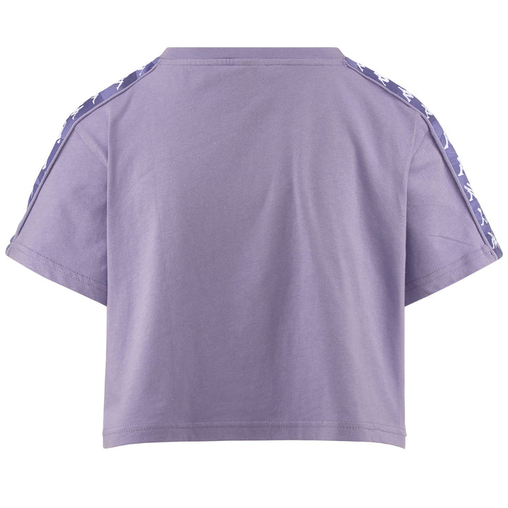 T-ShirtsTop Woman 222 BANDA VAPUA GRAPHIKTAPE T-Shirt VIOLET LAVANDER-VIOLET DK GRAPHIK Dressed Side (jpg Rgb)		