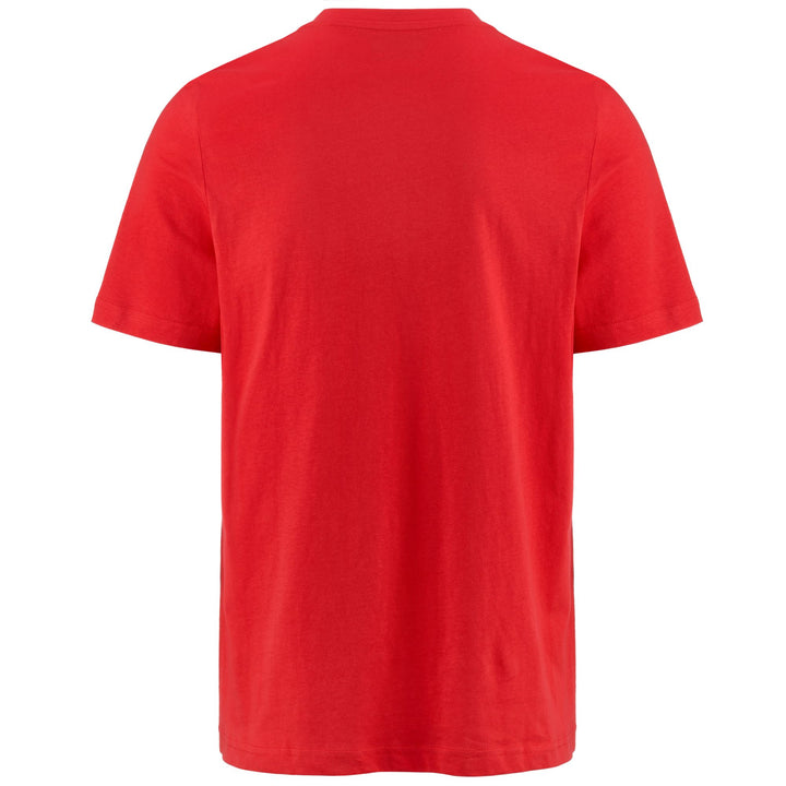T-ShirtsTop Man LOGO DUCARL T-Shirt RED CHINESE Dressed Side (jpg Rgb)		
