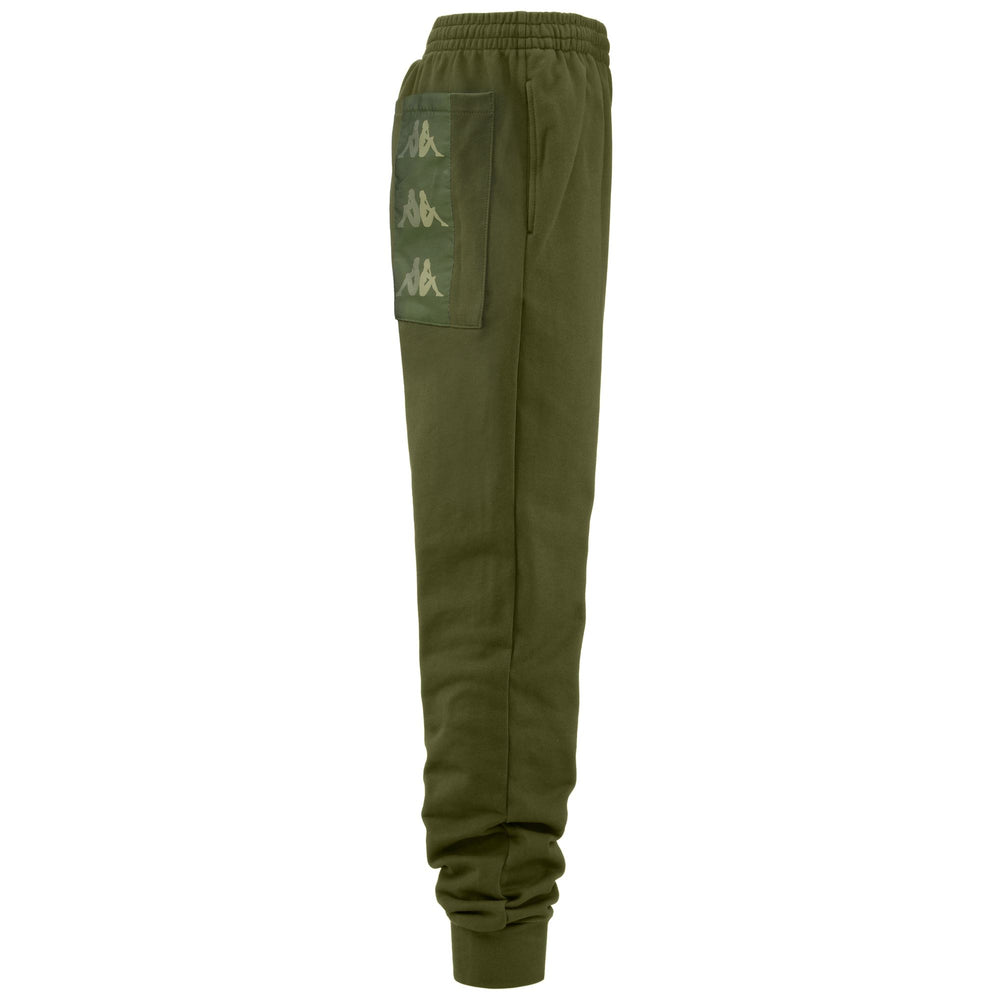 Pants Man 222 BANDA 10 VALTEN Sport Trousers GREEN PARSLEY Dressed Front (jpg Rgb)	