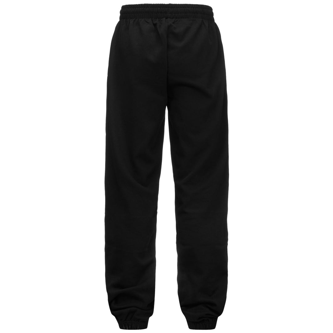 Pants Man AUTHENTIC GIOVA ORGANIC Sport Trousers BLACK Dressed Side (jpg Rgb)		