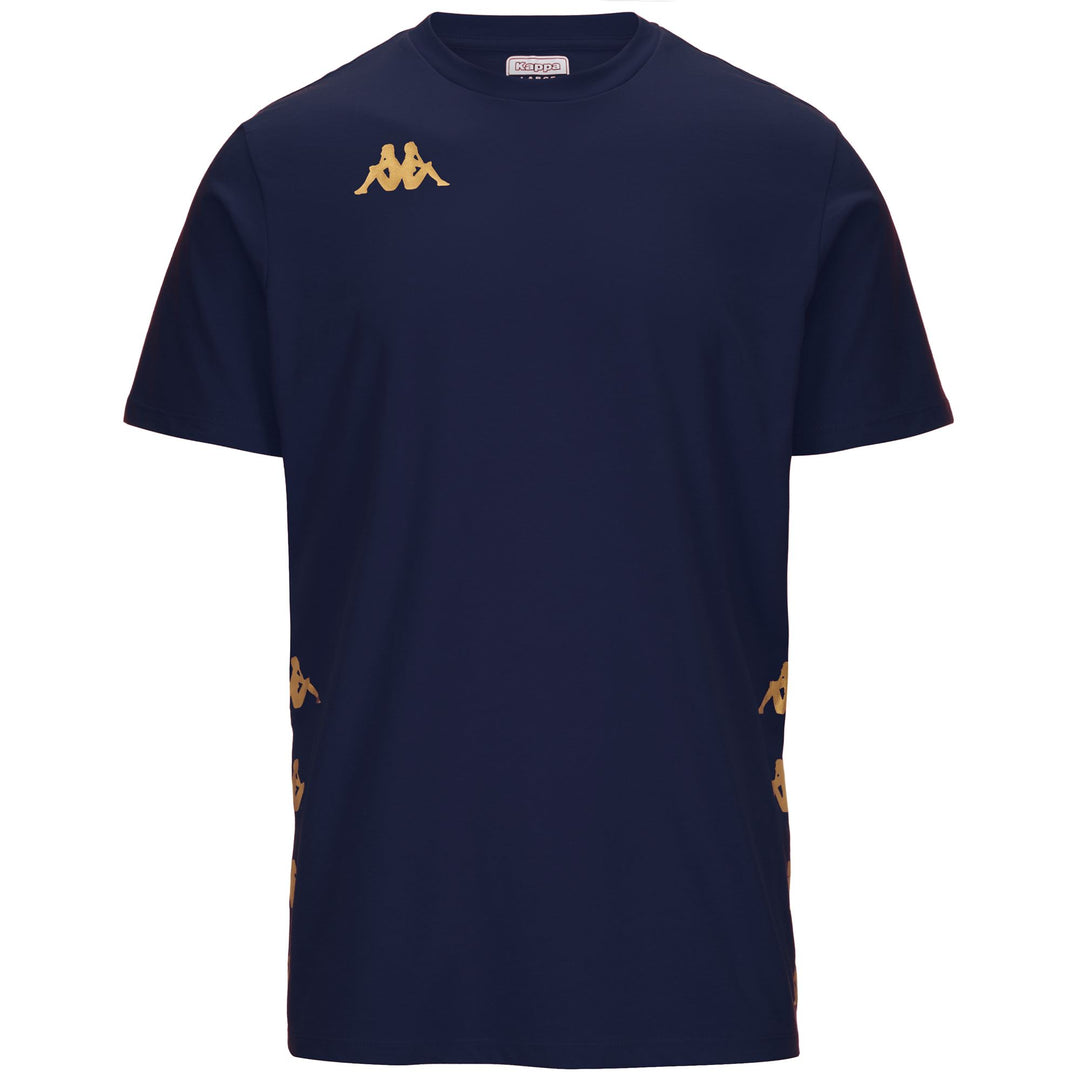 T-ShirtsTop Man KAPPA4FOOTBALL GIOVO T-Shirt BLUE MARINE Photo (jpg Rgb)			