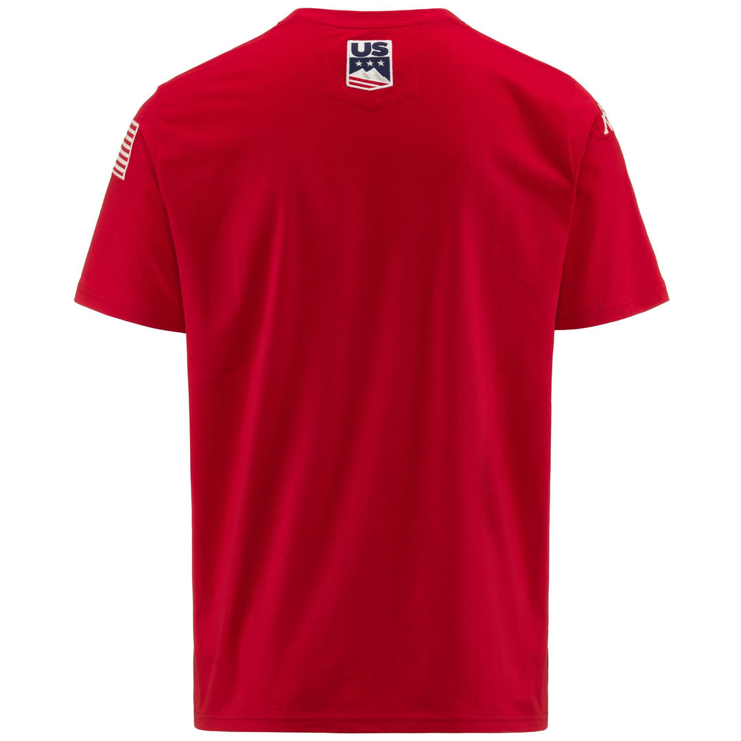 T-ShirtsTop Unisex AYBA2 SNB US T-Shirt RED RACING Dressed Side (jpg Rgb)		