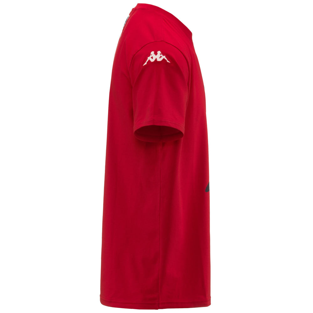 T-ShirtsTop Unisex AYBA2 SNB US T-Shirt RED RACING Dressed Front (jpg Rgb)	