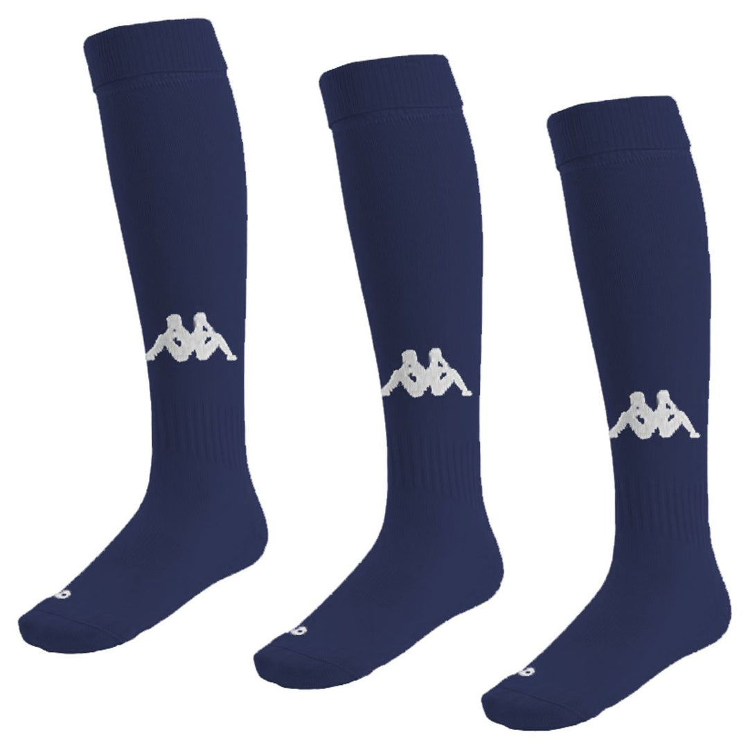 Socks Man KAPPA4FOOTBALL PENAO 3PACK Knee High Sock BLUE MARINE Photo (jpg Rgb)			
