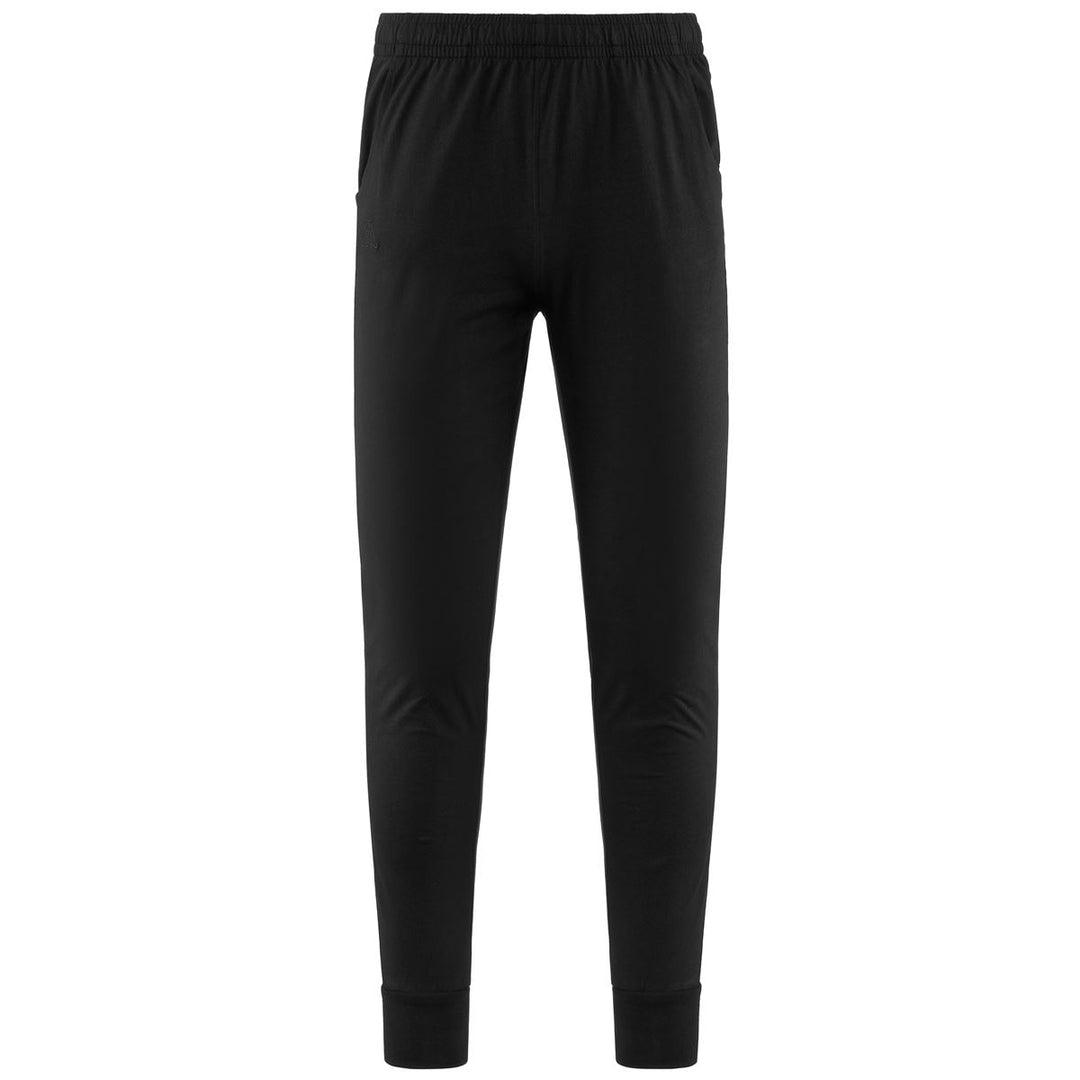 Pants Man LOGO ZIPPO SLIM Sport Trousers BLACK Photo (jpg Rgb)			