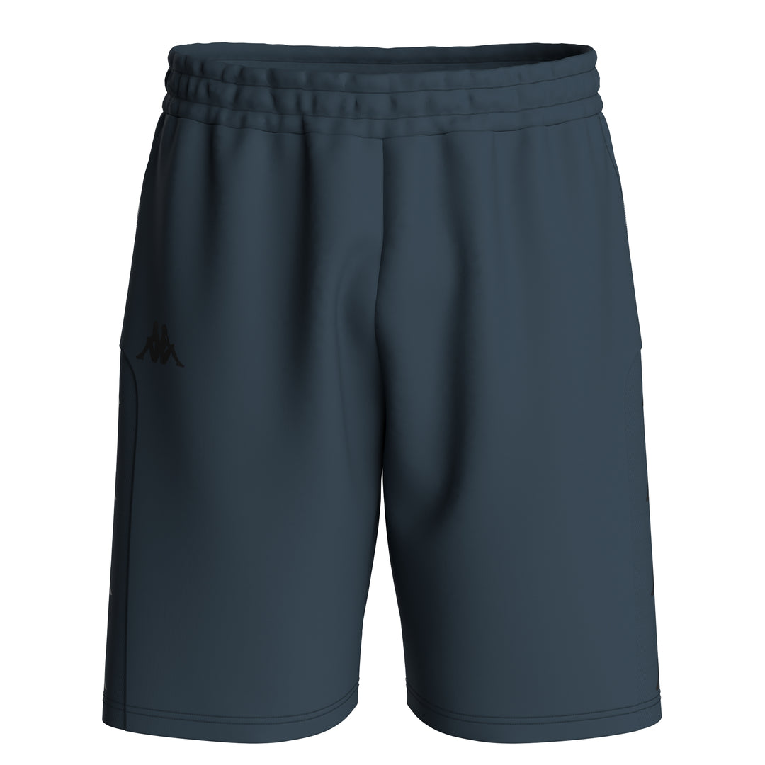 Blue Men's Sportswear Shorts with Breathable Mesh Inserts main