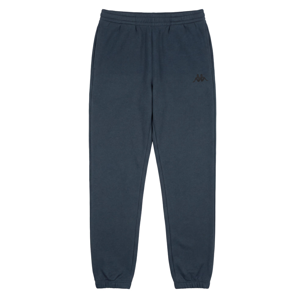 Blue Men's Regular Fit Training Pants in Interlock Fabric 02