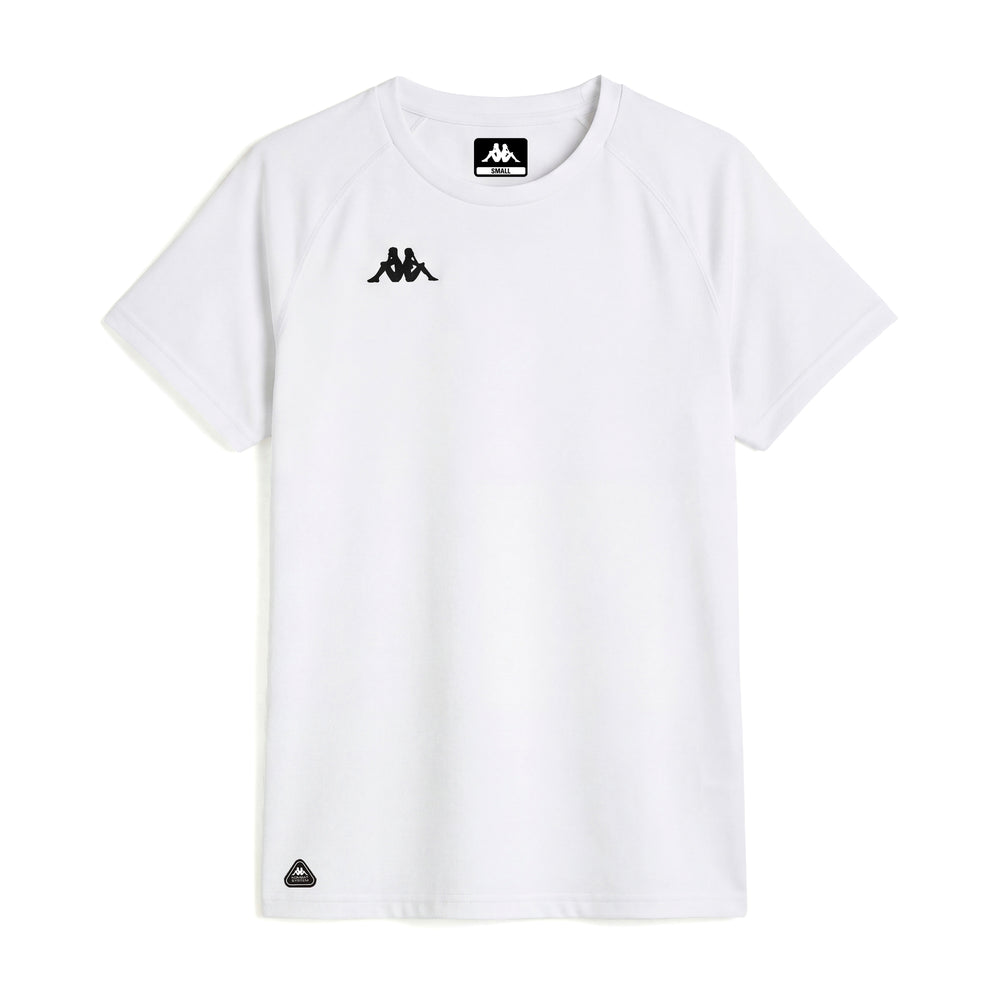 Maglia tecnica da donna bianca per allenamento 02