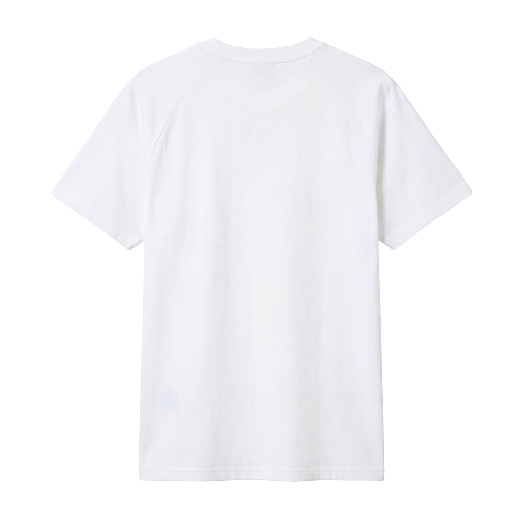 Maillot technique blanc pour femme, idéal pour l'entraînement main