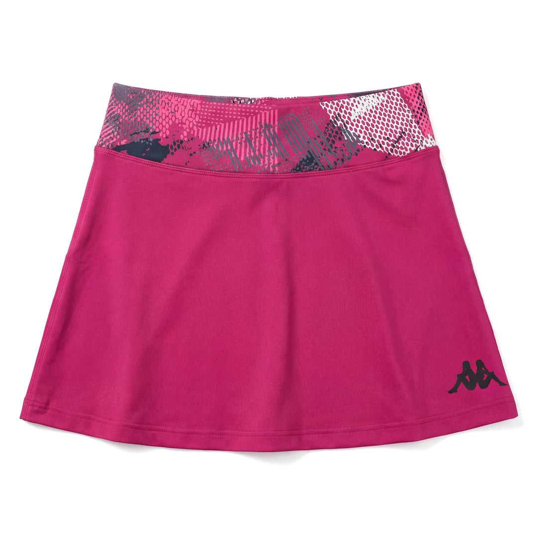 Violet Women's Slim Fit Padel Skirt with Inner Stretch Shorts main