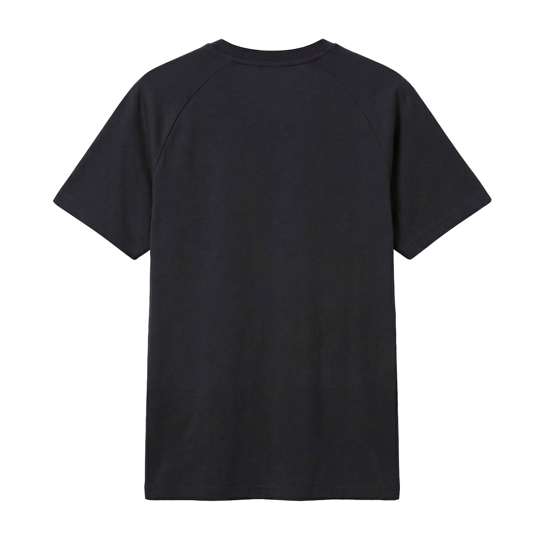 T-shirt technique d'entraînement coupe classique pour femme noire main